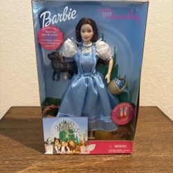 Mattel Barbie Dorothy Wizard of Oz Collector Doll Talking Light-Up Shoes 1999