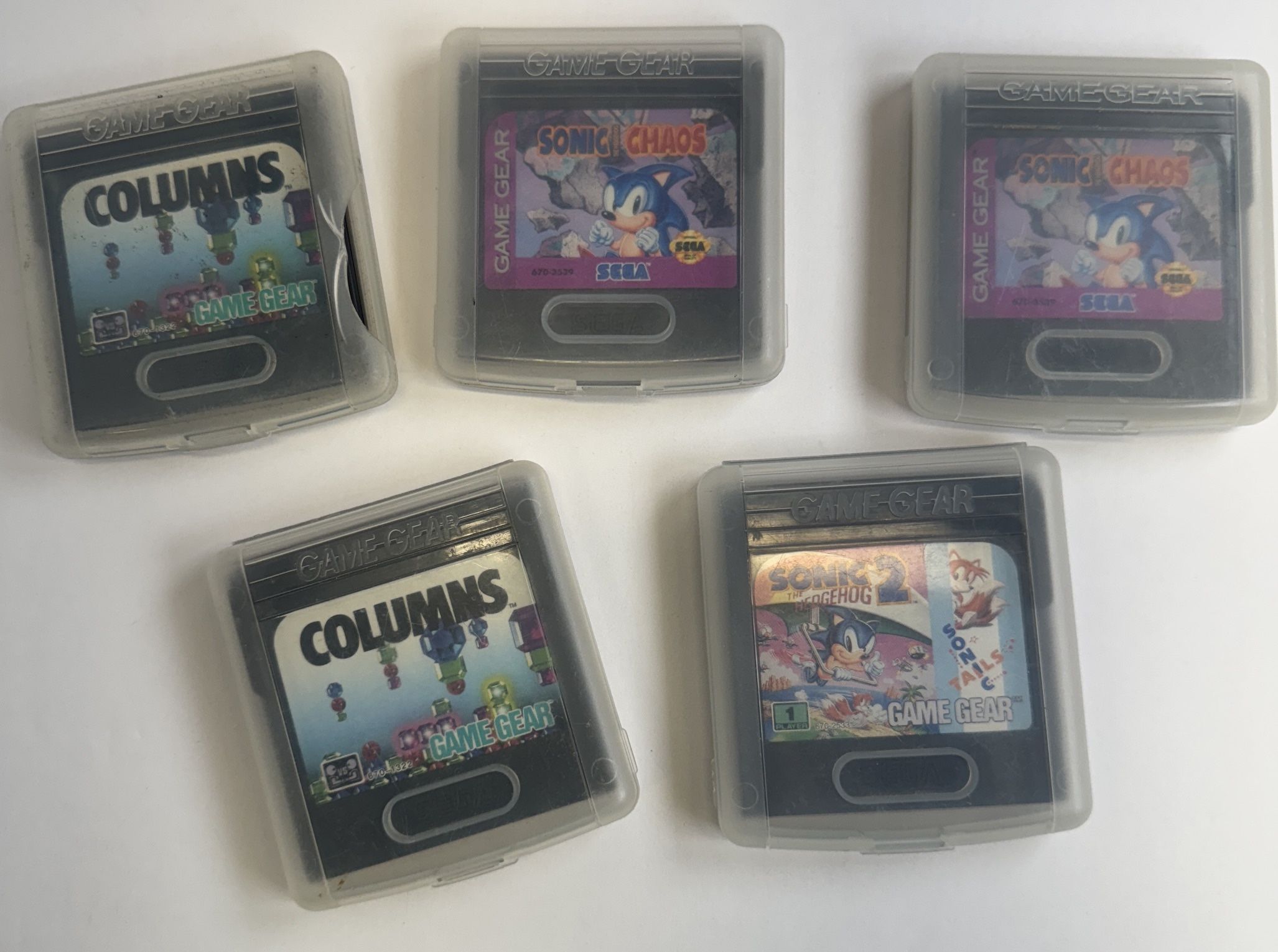 Sega Game Gear Games
