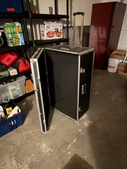 Heavy-Duty Rolling Equipment / Flight Case with Locks – $150 OBO