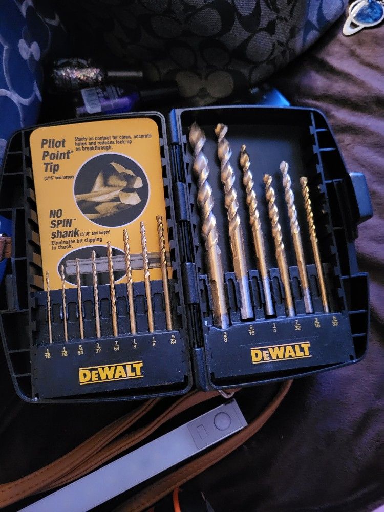 DEWALT Industrial Cobalt Drill Bit Set, 14-Pc., with ToughCase