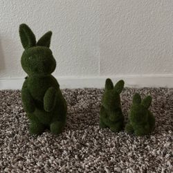 Grass Bunny Ornaments 