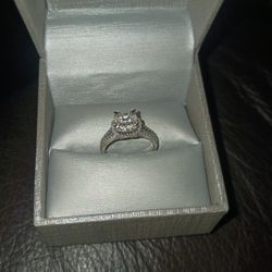 Zales 1ct Princess Cut Engagement Ring