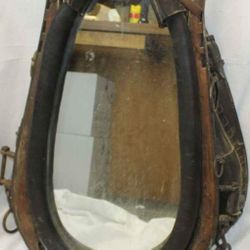 Antique Horse Harness Mirror, Emergency Is Making Me Sale 