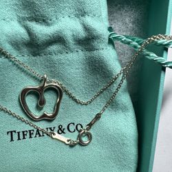 Tiffany apple necklace 