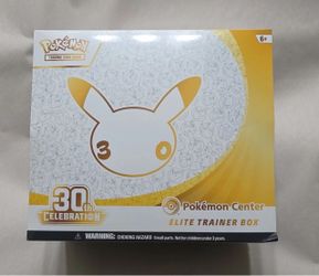 Pokémon Center 30th Anniversary Celebrations ETB (IN HAND) ✅