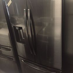 Stainless Steel 28 Cu Ft. 3-Door French 36”