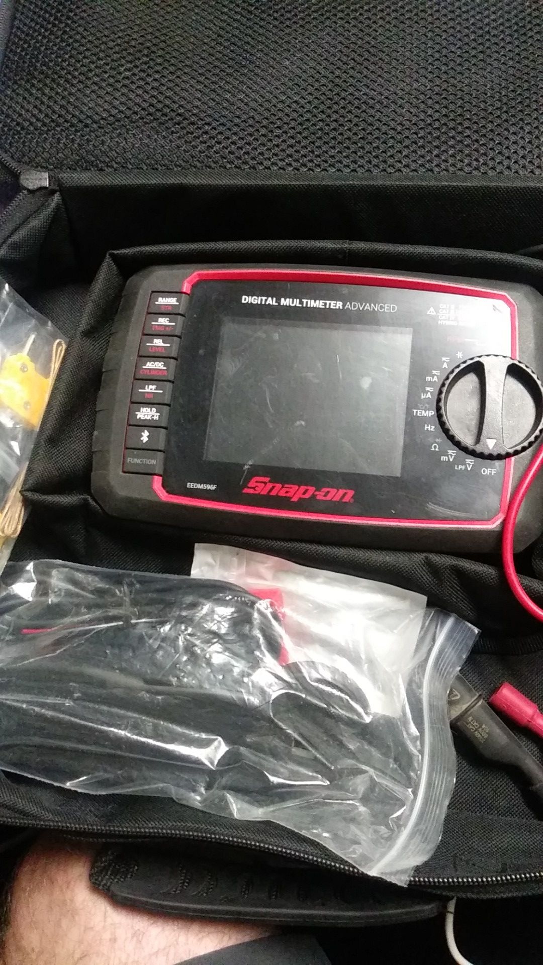 Snap-on digital multimeter advanced