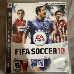 PLAYSTATION 3 FIFA SOCCER 10 VIDEO GAME