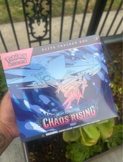 Chaos Rising Elite Trainer Box Pokemon