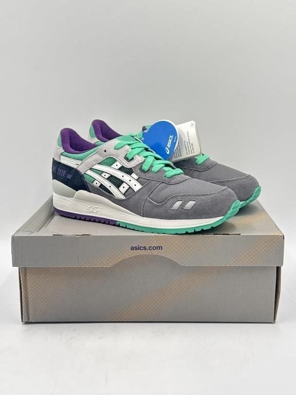 New ASICS Gel Lyte 3 Zzz Off Grey White Shoes Size 8.5 M
