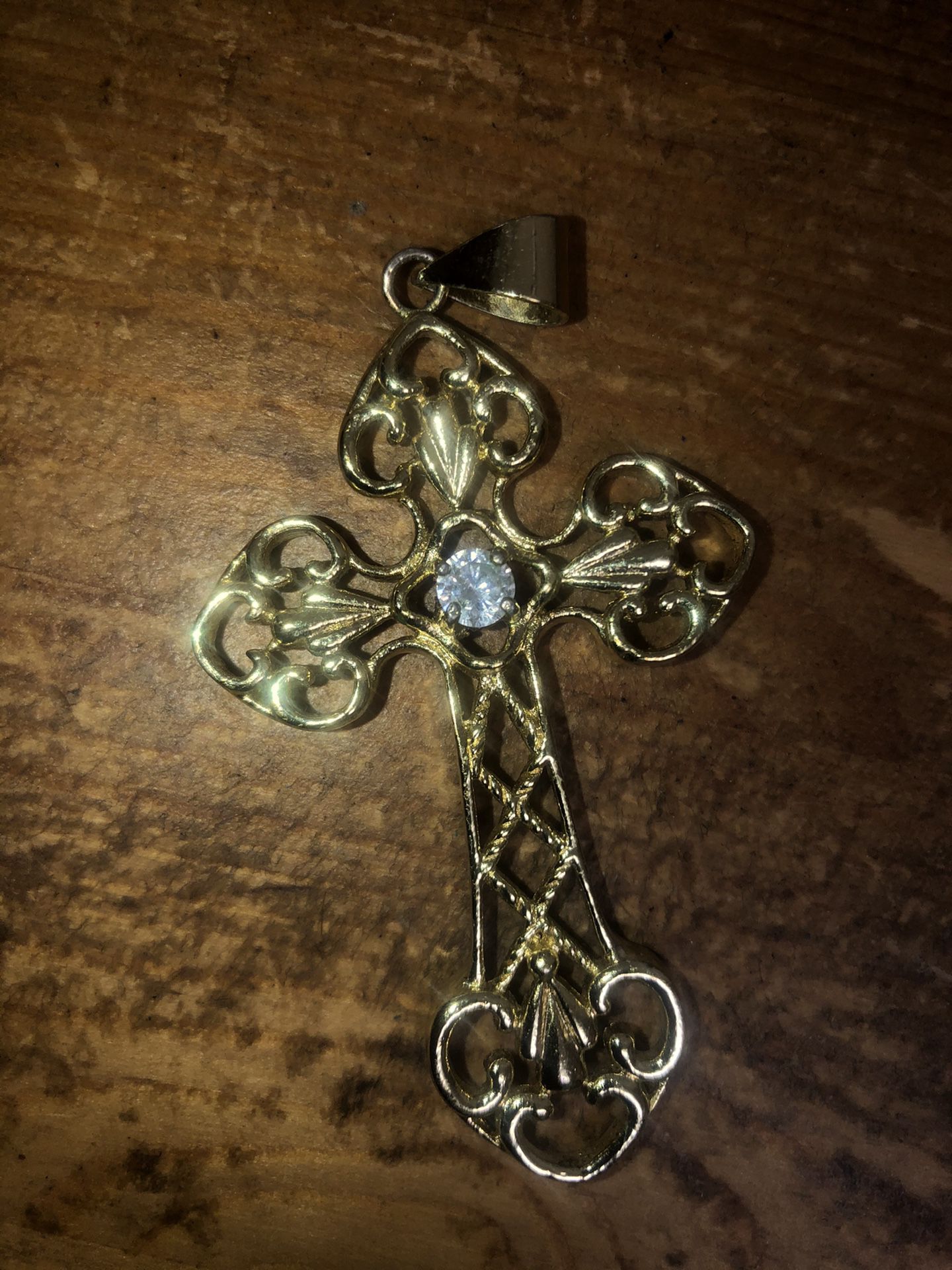 New cross pendant