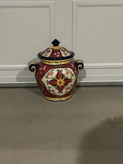 Large Jar with lid