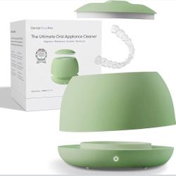 Zima Dental Pod PRO: New Ultrasonic Retainer Cleaner Machine. Market-Leading, Best Aligner Nightguard Mouthguard Cleaner Retails $154