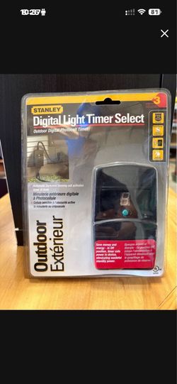 Digital outdoor light timer NEW