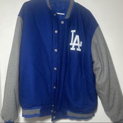 Men’s Reversible Los Angeles Dodgers Varsity Jacket