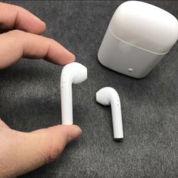 Wireless Earbuds with Wireless Charging Case, Touch Controls, Pop-up Screen, LED Indicator Lights