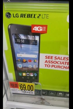 new LG Rebel 2 LTE 8gb straight talk