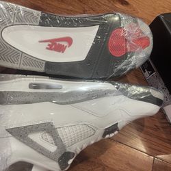 Retro Jordan 4 White Cement 2025