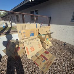 FREE MOVING BOXES!!