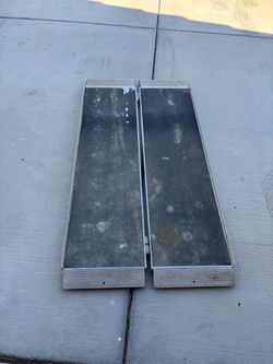 Folding Aluminum Wheelchair Ramp motorcycle or other