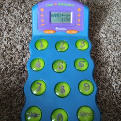 Electronic Light 'N' Strike math game