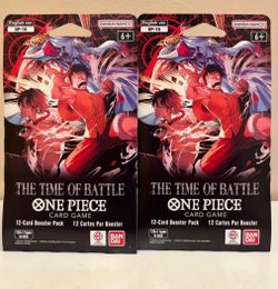 Bandai Namco One Piece Card Game The Time of Battle OP-16 Booster Packs