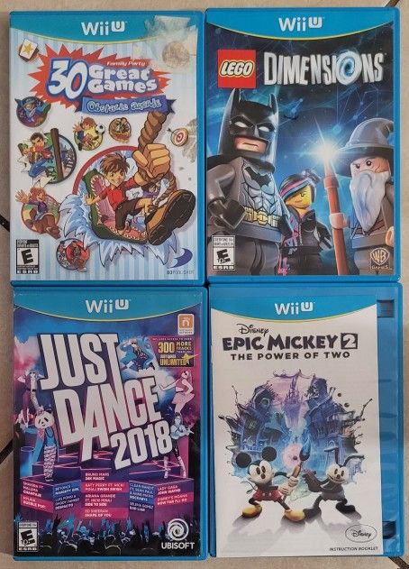 NINTENDO Wii U GAMES