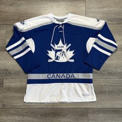 Vintage Columbus Blue Jackets Jersey Youth L/XL KOHO NHL Hockey Stinger L/ XL 