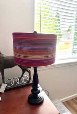 Sweden print night stand lamp