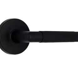 Woodcliff Matte Black Keyed Entry Door Handle Featuring Dual Keyway @Hd-506
