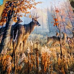 Deer Shower Curtain..70x82..Brand New!!..Outdoors Decor