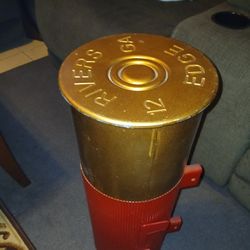 Vintage Large 12 Gauge Shotgun Shell Mailbox Excellent Condition 