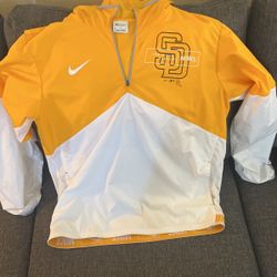 Nike Padres Windbreaker hoodie - Medium