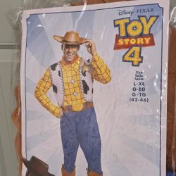 Disney Toy Story 4 Woody Men's Halloween Costume 
