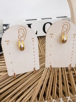 Golden silver  Drops Earring