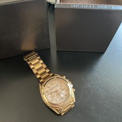 Rose Gold Michael Kors Watch
