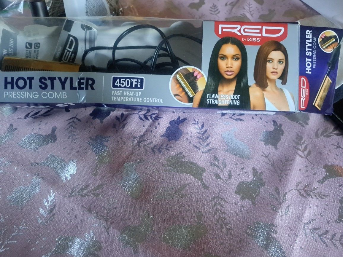 Hot Styler Ressing Comb