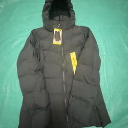 The 32 Degrees Heat Women's Full Zip Winter Hoodie Jacket in Blue, Size S 