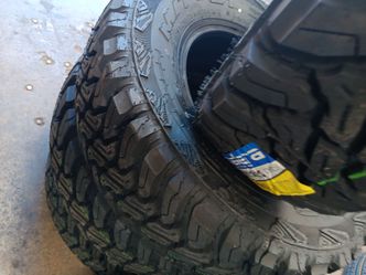 New set of tires accelera mt 235 75 15