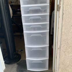 7 Drawer Storage Tower (Sterilite)
