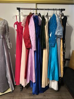 Brand new evening dresses, and all sizes