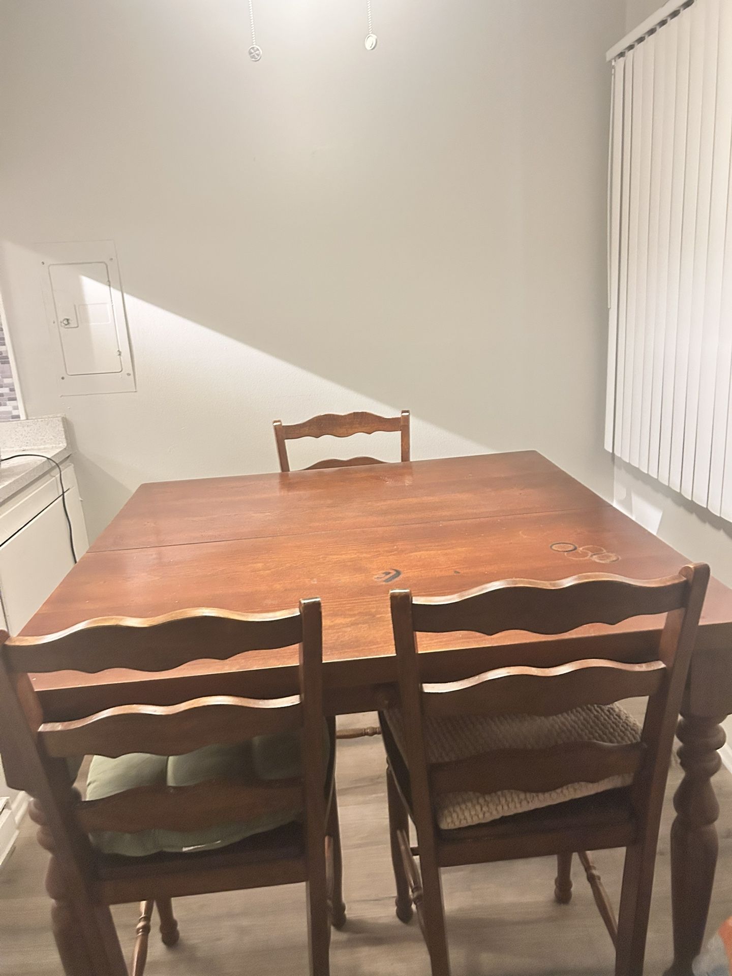 Dining Table Chairs Included
