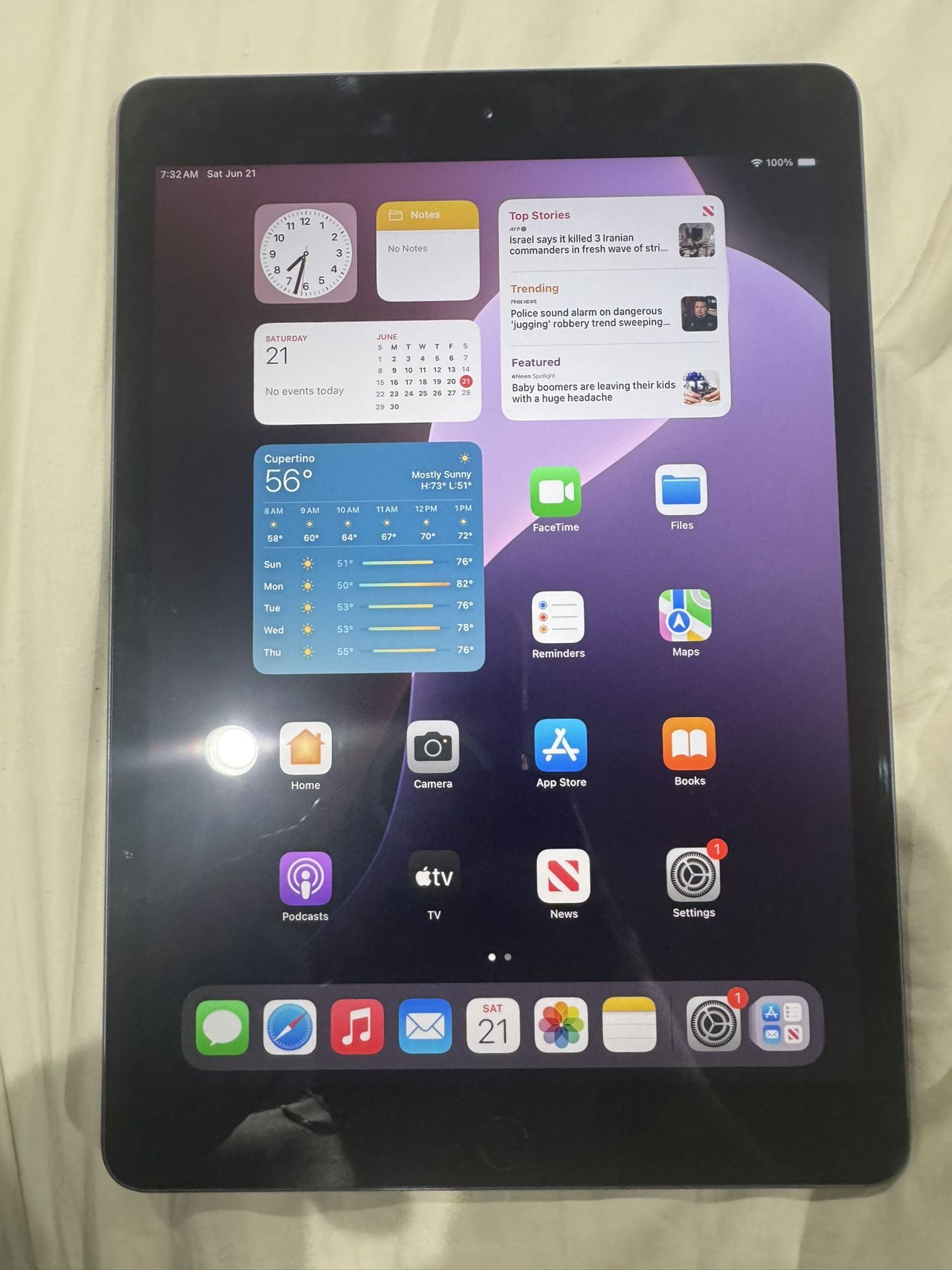 iPad 7th gen. 128GB