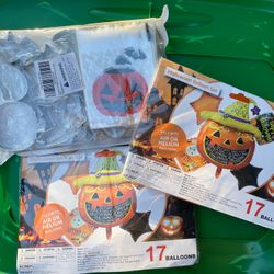 Halloween Balloons / Cookie Cutters 