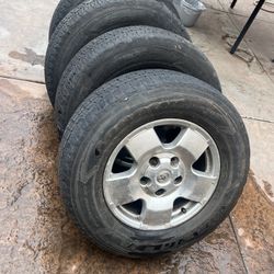 TOYOTA 4RUNNER RIMS AND TIRES.....