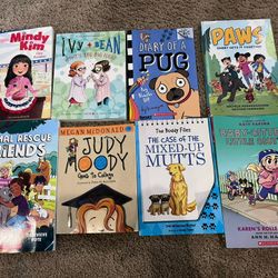 2nd-3rd Grade Chapter/Graphic novels Set For Girls 