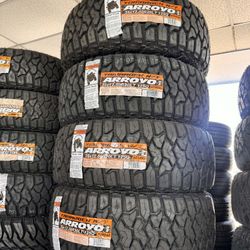 ‼️📲35x12.50R17 Vendo Set De Llantas Nuevas Arroyo RT 