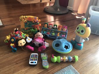 Interactive baby toys lot