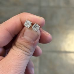 Diamond Earrings 10k Gold 