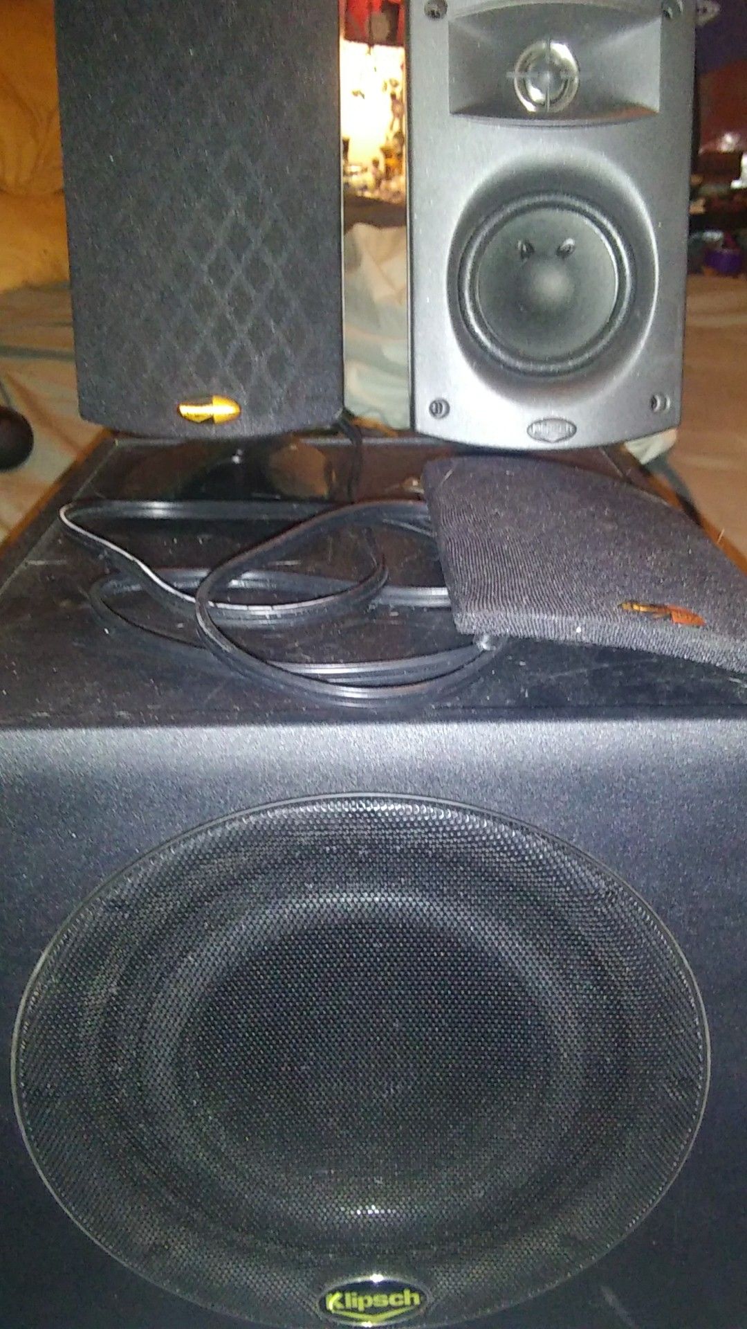 Klipsch promedia GMX a 2.1 computer speaker system